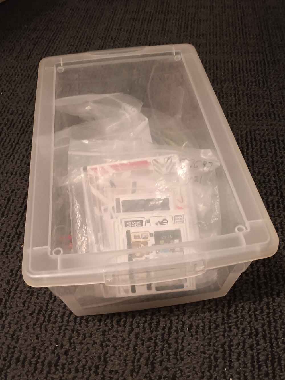 Plastic Stackable LEGO Storage Container Bins